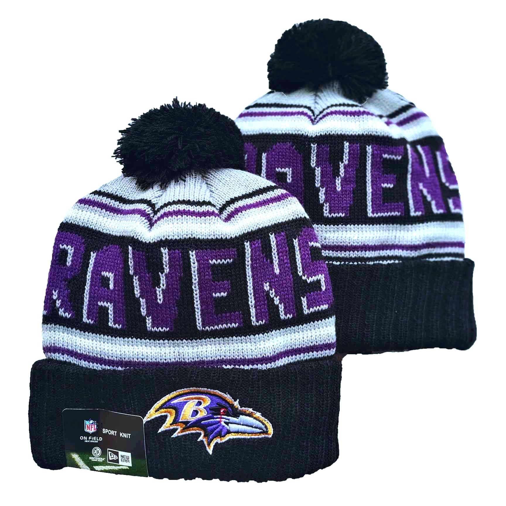 Baltimore Ravens 2025 Knit Hats 012 Baltimore Ravens 2025 Knit Hats 012